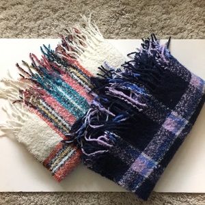 Two Aerie Blanket Scarfs
